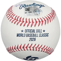 Aaron Judge USA Baseball Autographed 2026 World Baseball Classic Baseball with "1st WBC HR 3/6/26" Inscription - Limited Edition of 10