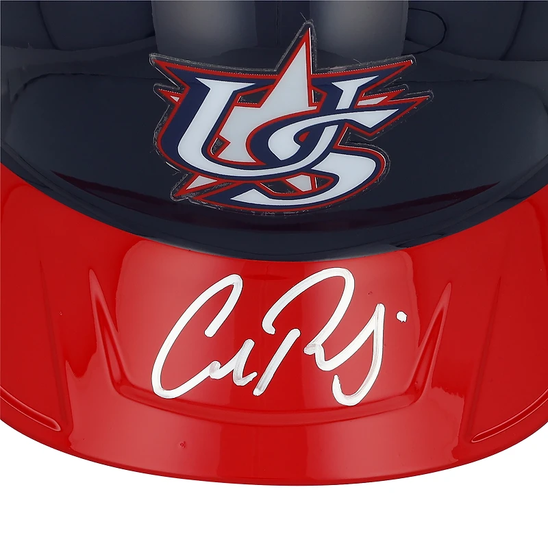 Cal Raleigh USA Baseball Autographed 2026 World Baseball Classic Batting Helmet