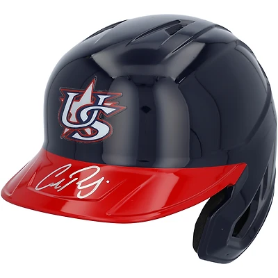 Cal Raleigh USA Baseball Autographed 2026 World Baseball Classic Batting Helmet