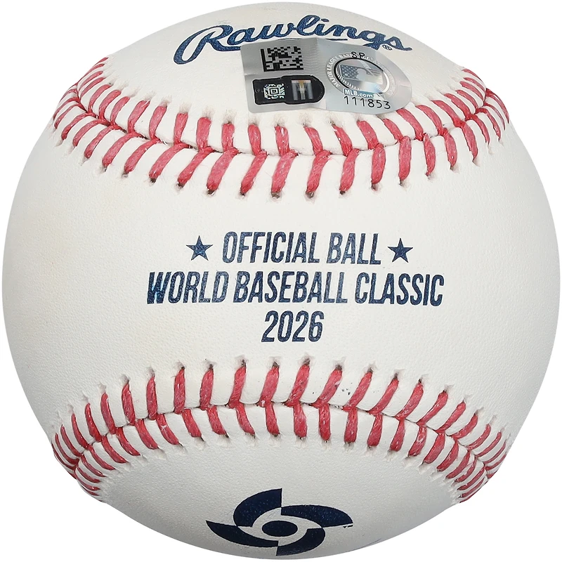 Logan Webb USA Baseball Autographed 2026 World Baseball Classic Baseball