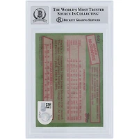 Mark McGwire USA Baseball Autographed 1985 Topps '84 US Baseball Team #401 Beckett Fanatics Witnessed Authenticated 10 Card