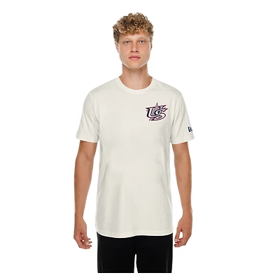 T-shirt homme New Era crème USA baseball Classique mondiale de 2026 Hot Dog