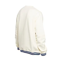 Men's New Era Cream USA Baseball Throwback Sweatshirt