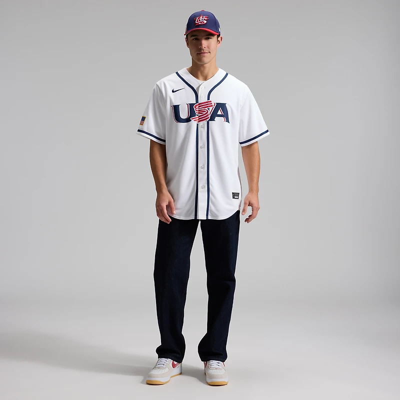 Men's New Era  Navy/Red USA Baseball 2026 World Classic 59FIFTY Fitted Hat