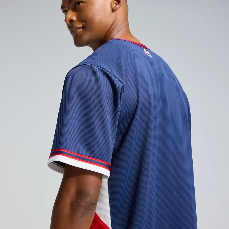 Men's Nike Navy USA Baseball 2026 World Classic Road Stadium Jersey