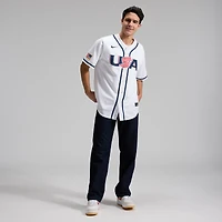 Men's Nike White USA Baseball 2026 World Classic Home Stadium Jersey