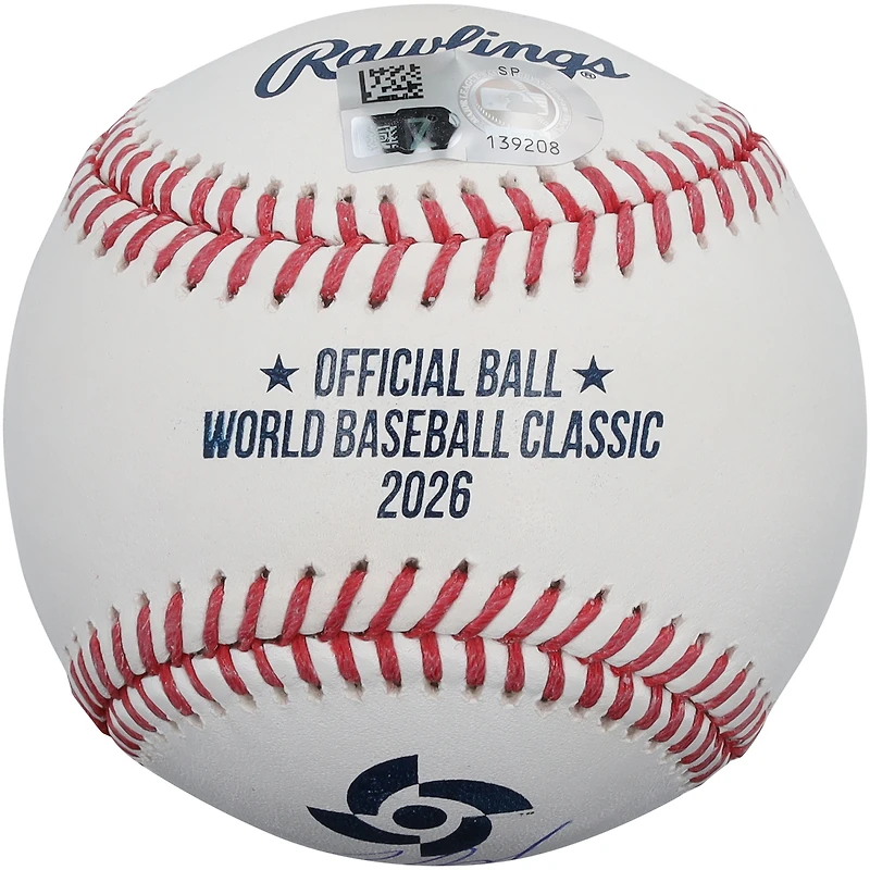 Paul Skenes USA Baseball Autographed 2026 World Baseball Classic Baseball