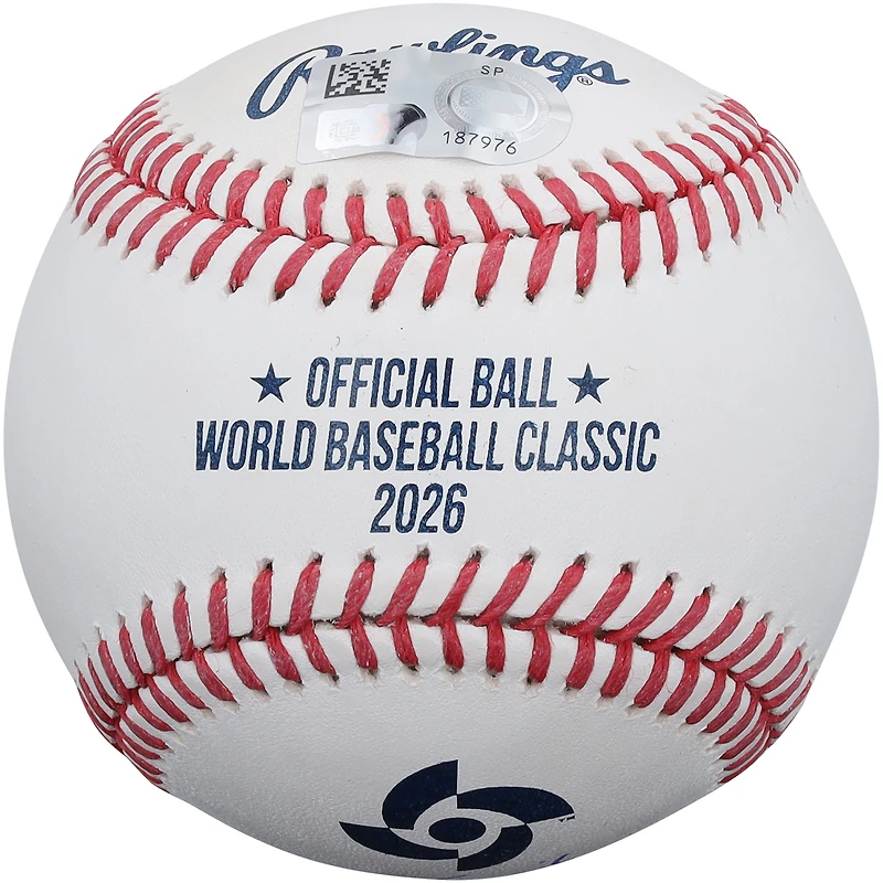 Balle de baseball autographiée par Will Smith (USA Baseball) - Classique mondiale de baseball 2026