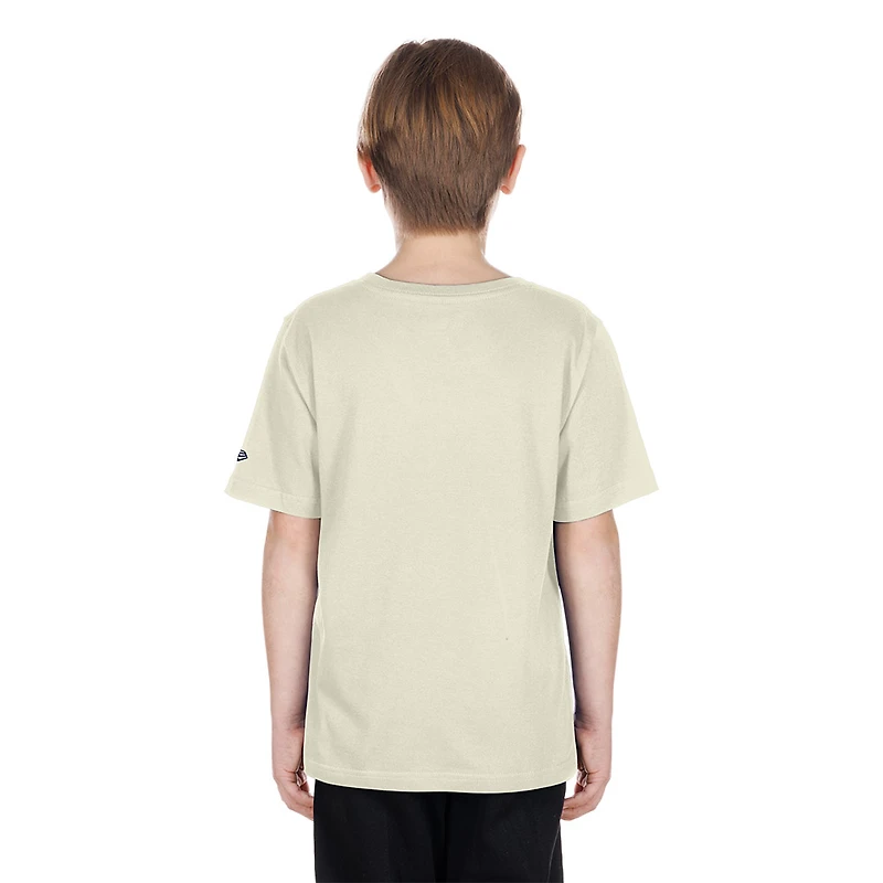 Youth New Era Cream USA Baseball World Classic Food T-Shirt