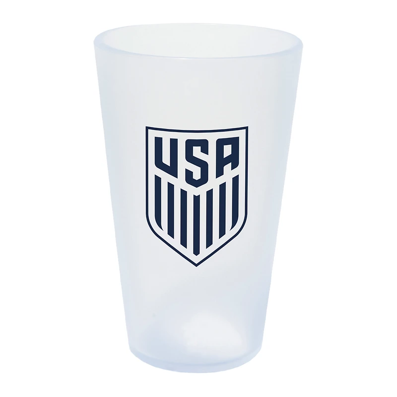 WinCraft USA Soccer 16oz. Fun Silicone Pint Glass