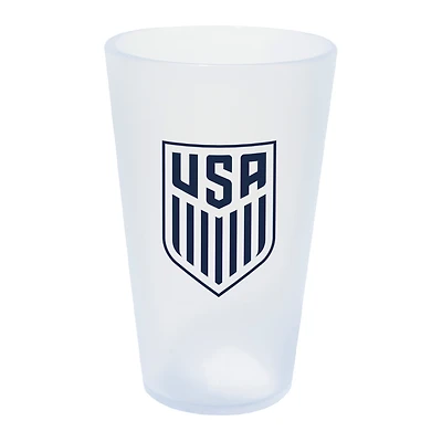 WinCraft USA Soccer 16oz. Fun Silicone Pint Glass