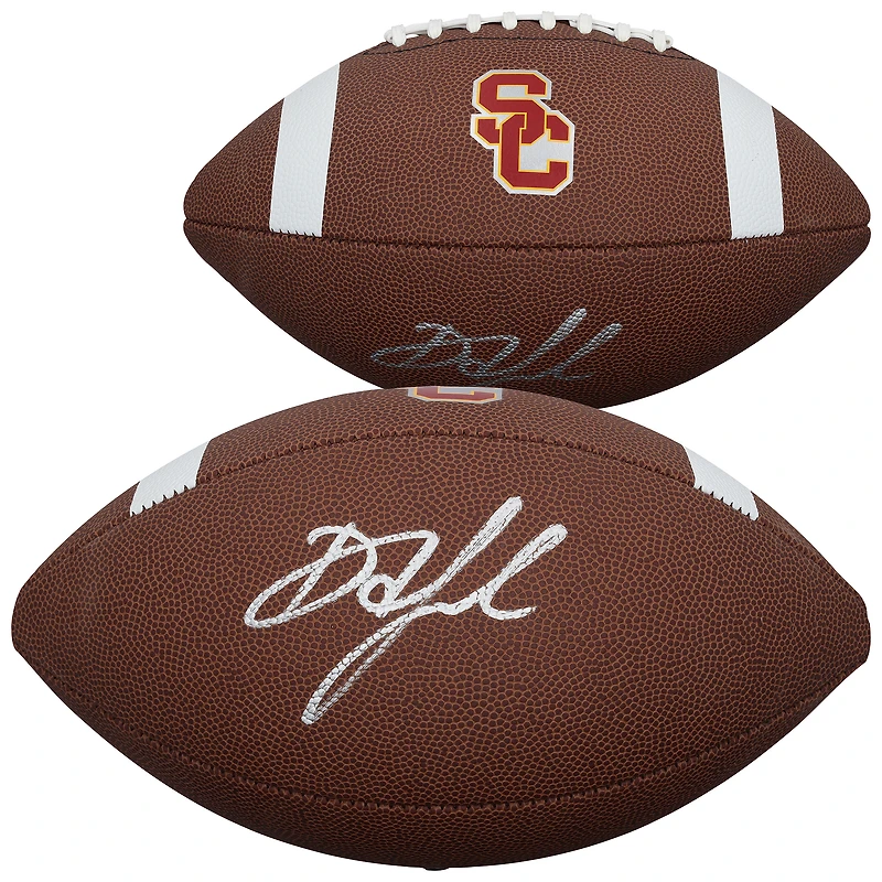 Ballon de football réplique Nike autographié par Drake London USC Trojans
