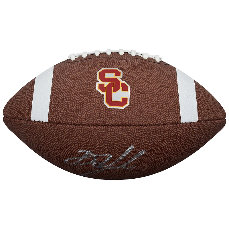 Ballon de football réplique Nike autographié par Drake London USC Trojans