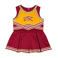 Robe de cheerleading Lollipop Park pour filles, motif Cardinal du Colisée des USC Trojans