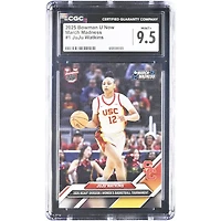 Carte JuJu Watkins USC Trojans 2025 Bowman U Now March Madness n° 1, authentifiée CGC 9.5