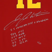 Maillot réplique Nike autographié par JuJu Watkins USC Trojans Cardinal avec inscriptions multiples - Édition limitée à 25 exemplaires