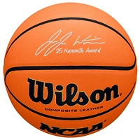 Ballon de basket-ball Wilson NCAA EVO NXT taille 6 autographié par JuJu Watkins USC Trojans avec inscription « 25 Naismith Award »