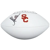 Ballon de football américain Nike à panneau blanc autographié par Marcus Allen (USC Trojans)