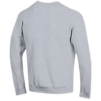 Sweat-shirt à capuche Champion Heather Grey USC Trojans Arch Over Logo pour homme