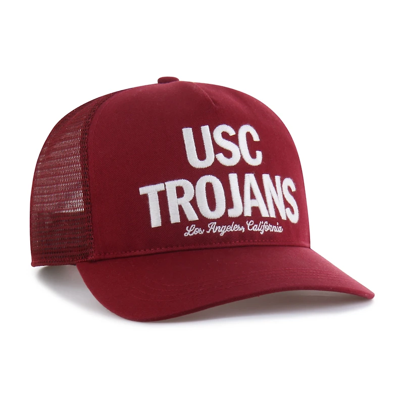 Men's '47 Cardinal USC Trojans Contemporary Hitch Trucker Adjustable Hat