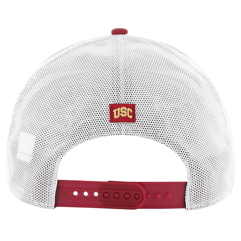 Casquette ajustable Downburst Trucker '47 Cardinal USC Trojans pour homme