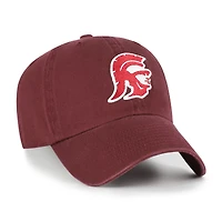 Casquette ajustable marron USC Trojans Clean Up 47 pour homme