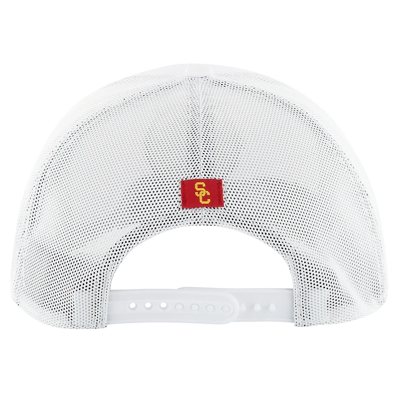 Casquette ajustable Fairway Trucker USC Trojans '47 blanche pour hommes