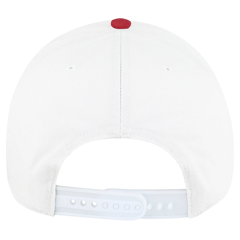 Casquette ajustable USC Trojans Gridiron Clean Up blanche '47 pour homme