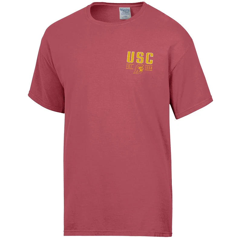 Men's ComfortWash  Cardinal USC Trojans Big Name T-Shirt