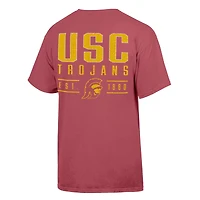 Men's ComfortWash  Cardinal USC Trojans Big Name T-Shirt