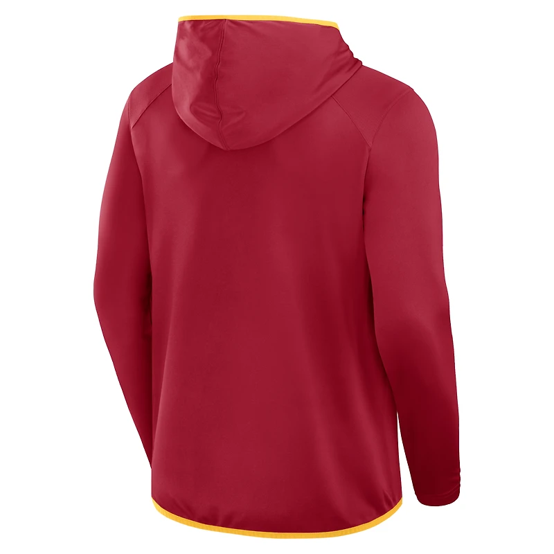 T-shirt à capuche de transition pour homme Fanatics Cardinal/Gold USC Trojans