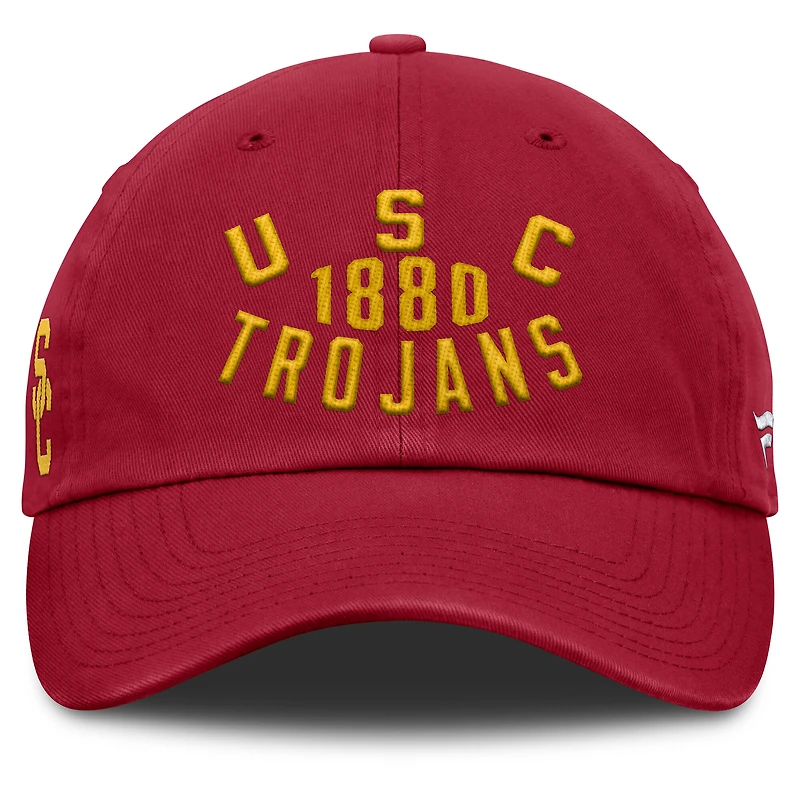 Casquette ajustable Archer pour homme Fanatics Cardinal USC Trojans