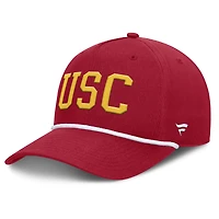 Men's Fanatics Cardinal USC Trojans Foul Ball Rope Adjustable Hat