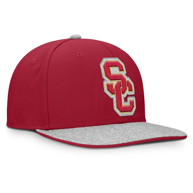 Men's Fanatics Cardinal USC Trojans Loden Snapback Hat