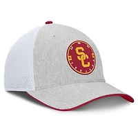 Men's Fanatics  Heather Gray USC Trojans Trigger Flex Hat