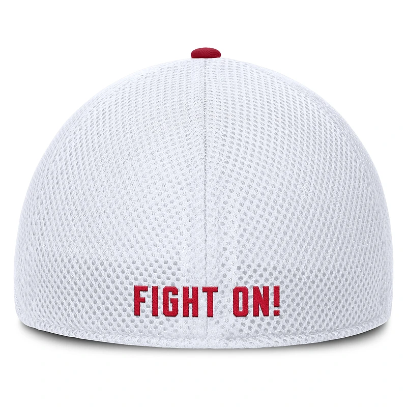 Men's Fanatics  Heather Gray USC Trojans Trigger Flex Hat