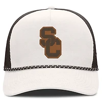 Casquette ajustable Fanatics Natural USC Trojans Bronco Trucker pour homme