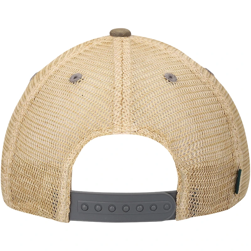 Casquette Snapback Trucker USC Trojans Legacy Point Old Favourite Grise/Naturel pour Homme