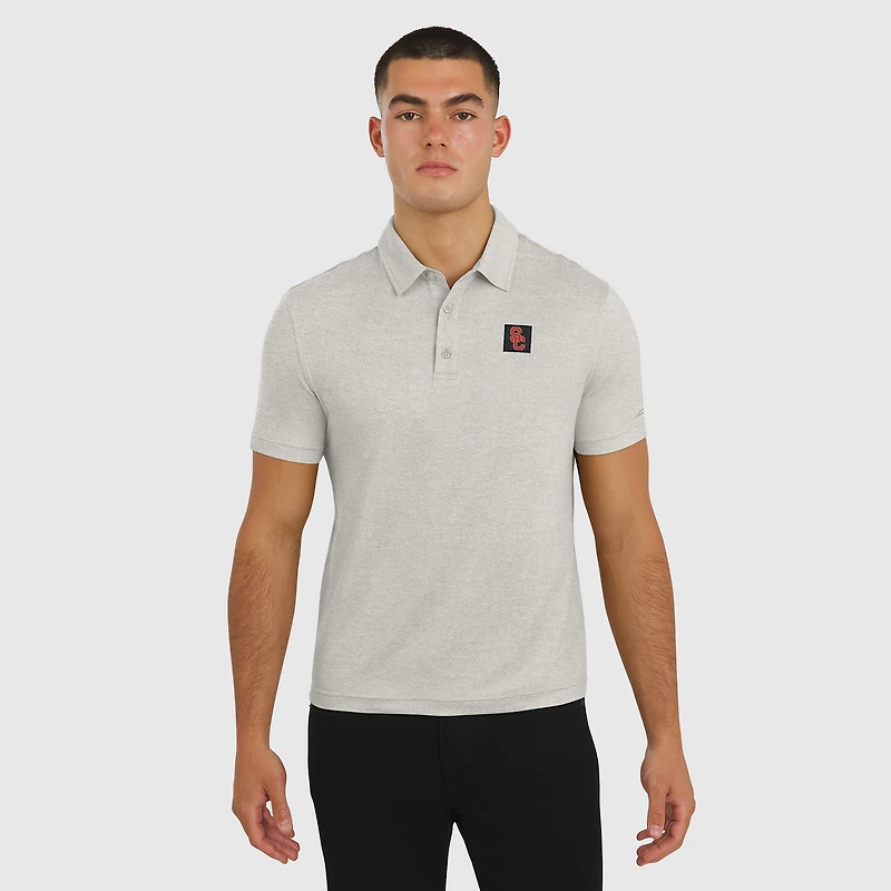 Men's J. Palmer  Cream USC Trojans Four Down Polo