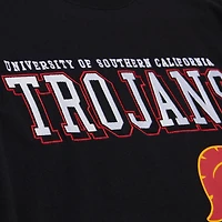 T-shirt à manches longues noir Mitchell & Ness pour homme, camp d'entraînement des USC Trojans