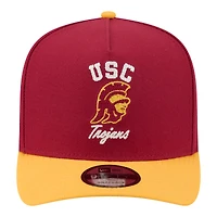 Men's New Era  Cardinal/Gold USC Trojans Two-Tone Arched 9FIFTY Snapback Hat