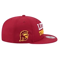 Men's New Era  Cardinal USC Trojans Go Team 9FIFTY Snapback Hat