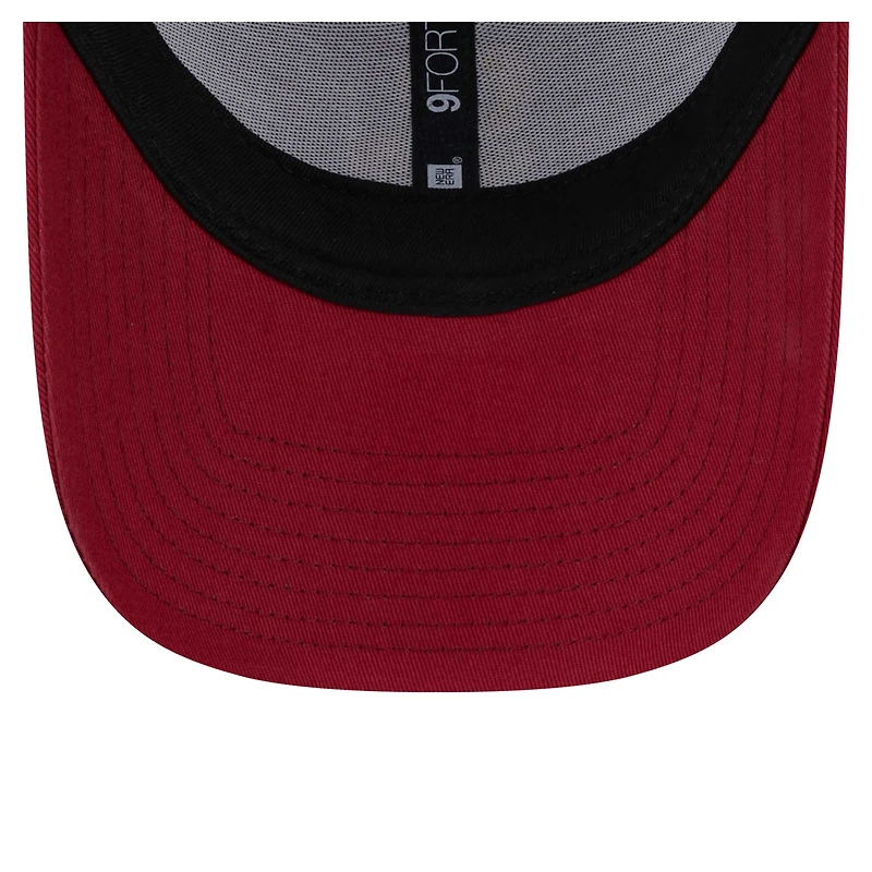 Casquette ajustable New Era Cardinal USC Trojans Trucker 9FORTY pour homme