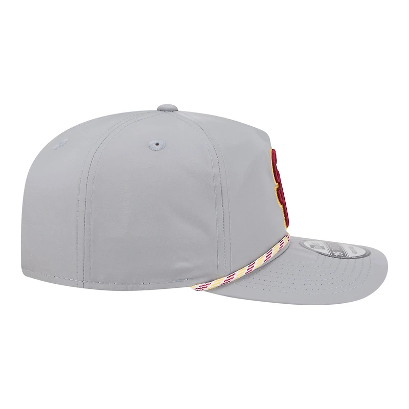 Casquette ajustable New Era grise USC Trojans 19TWENTY pour homme