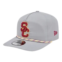 Casquette ajustable New Era grise USC Trojans 19TWENTY pour homme