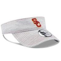 Visière ajustable grise avec logo USC Trojans New Era pour homme