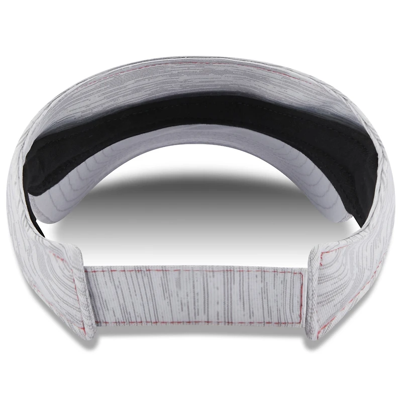 Visière ajustable grise avec logo USC Trojans New Era pour homme