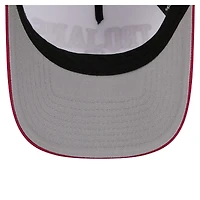 Men's New Era White/Cardinal USC Trojans Arch Two-Tone Rope 9FORTY A-Frame M-Crown Adjustable Hat