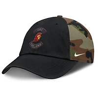 Men's Nike Black/Camo USC Trojans 2025 Military Appreciation Club Adjustable Hat