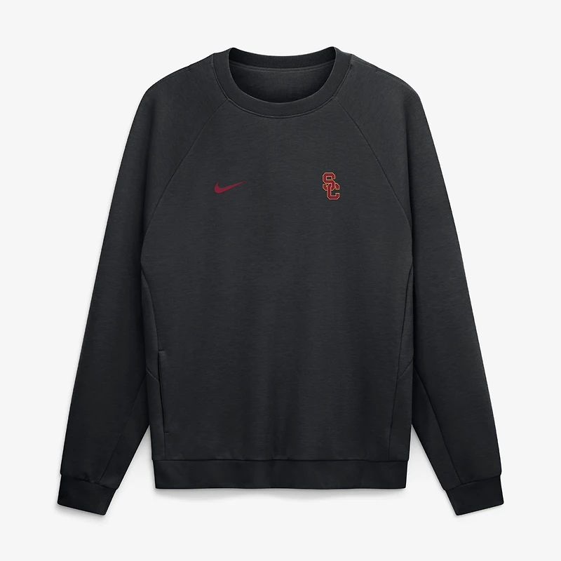 Men's Nike Black USC Trojans Premium Performance Raglan Dri-FIT Sweatshirt